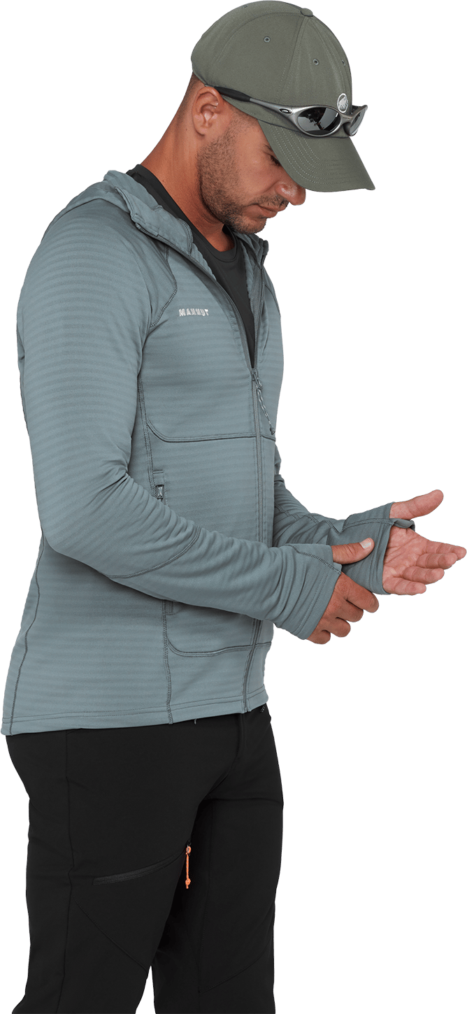 Mammut Men's Taiss Ml Hooded Jacket Strata Mammut