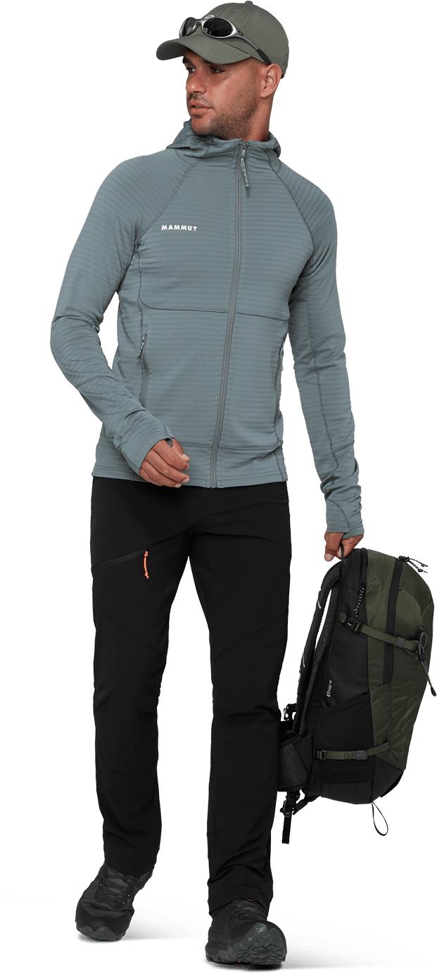 Mammut Men's Taiss Ml Hooded Jacket Strata Mammut