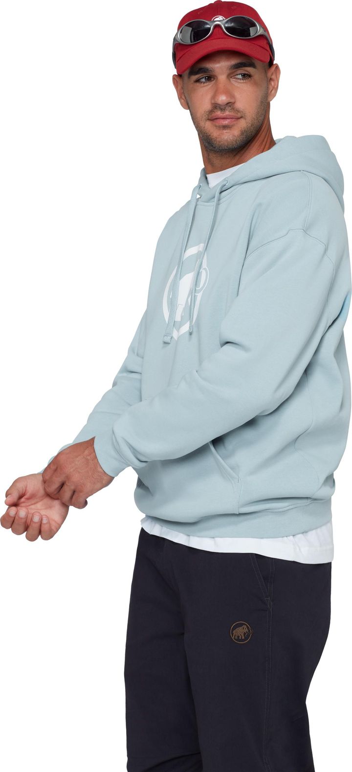 Mammut Men's Mammut Base Ml Hoody Classic Nebla Mammut