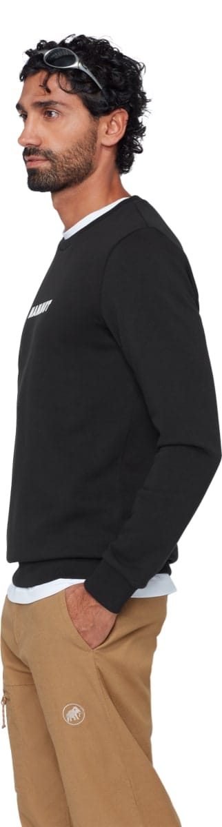 Mammut Core ML Crew Neck Men Logo Black Mammut