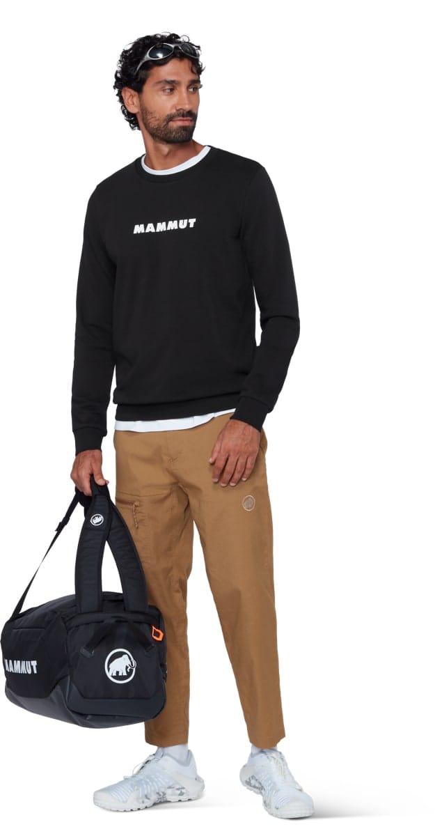 Mammut Core ML Crew Neck Men Logo Black Mammut