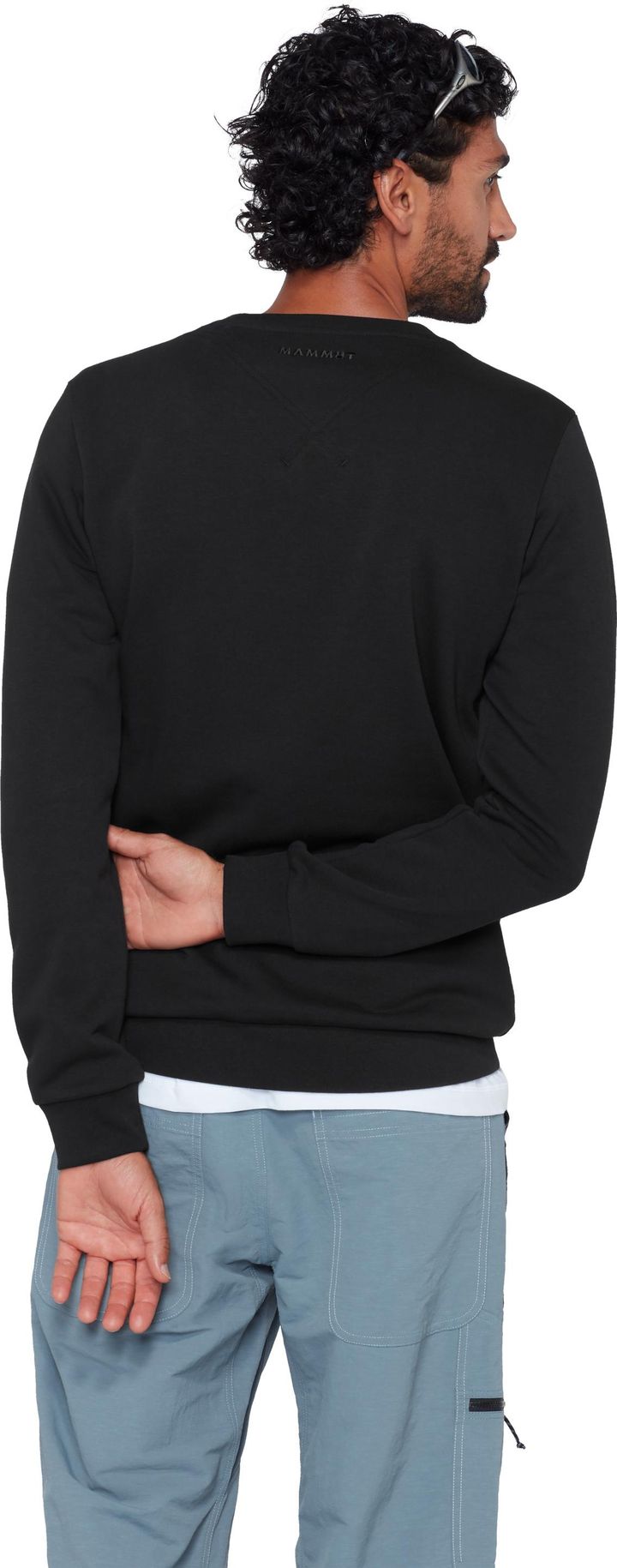 Mammut Men's Mammut Core ML Crew Neck Vert Black Mammut