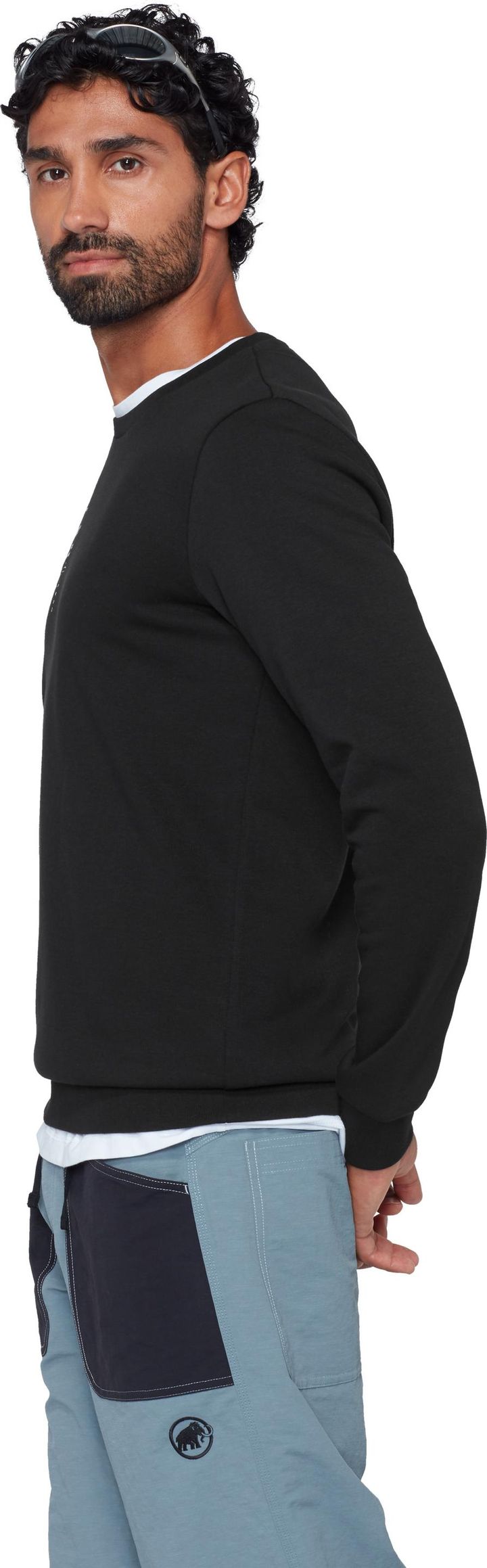 Mammut Men's Mammut Core ML Crew Neck Vert Black Mammut