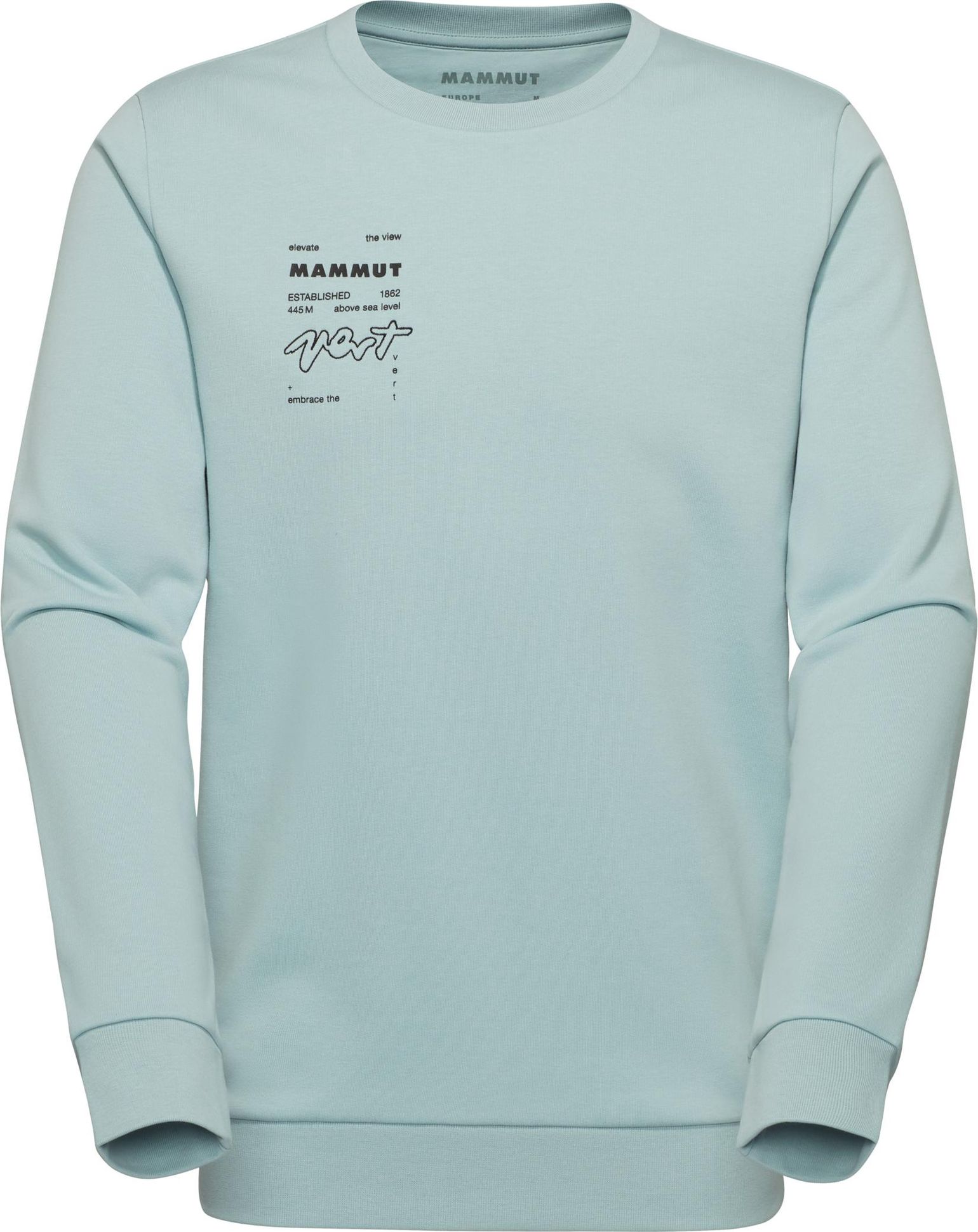 Mammut Men's Mammut Core ML Crew Neck Vert Nebla