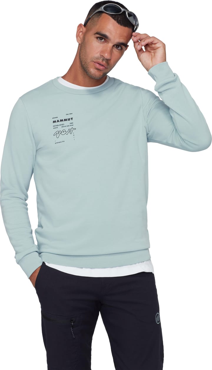 Mammut Men's Mammut Core ML Crew Neck Vert Nebla Mammut