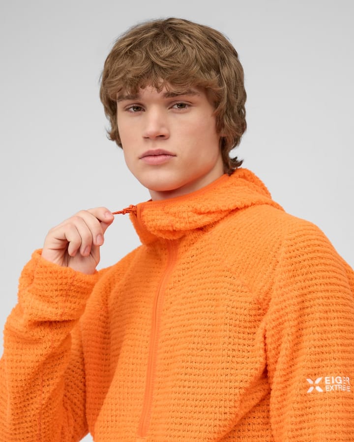 Mammut Eiger Free ML Air Half Zip Hoodie Men Eiger Orange Mammut