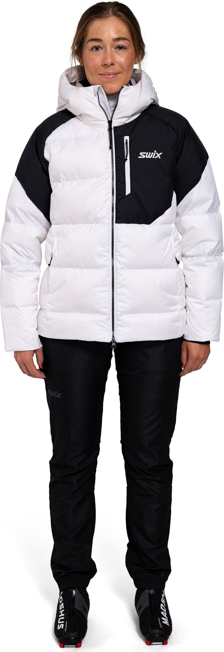 Swix Women's Focus Down Jacket Bright White/Black Swix