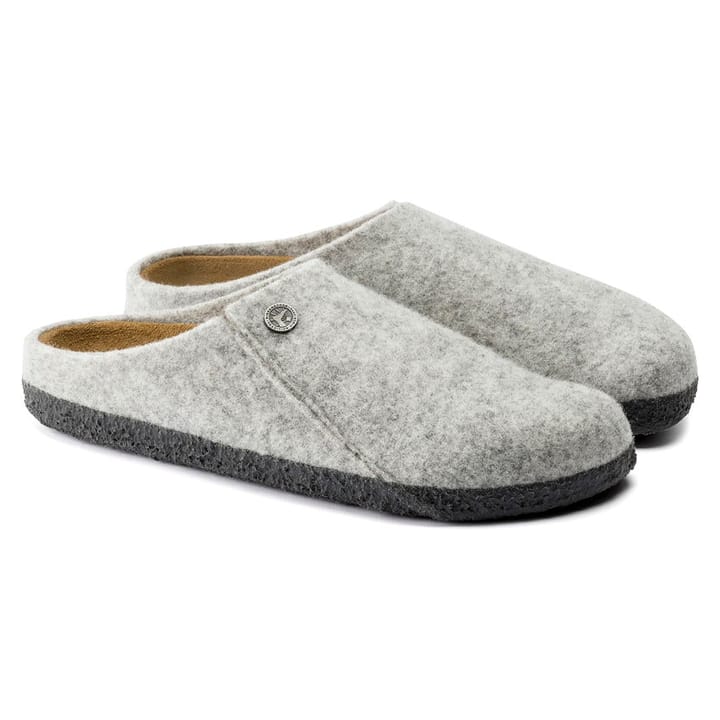 Birkenstock Unisex Zermatt Wool Felt Narrow Light Grey Birkenstock