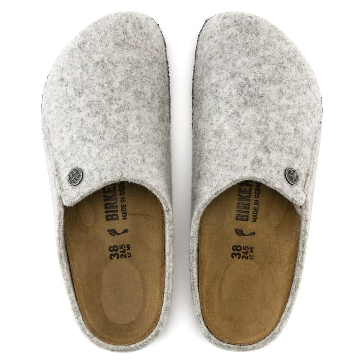 Birkenstock Unisex Zermatt Wool Felt Narrow Light Grey Birkenstock