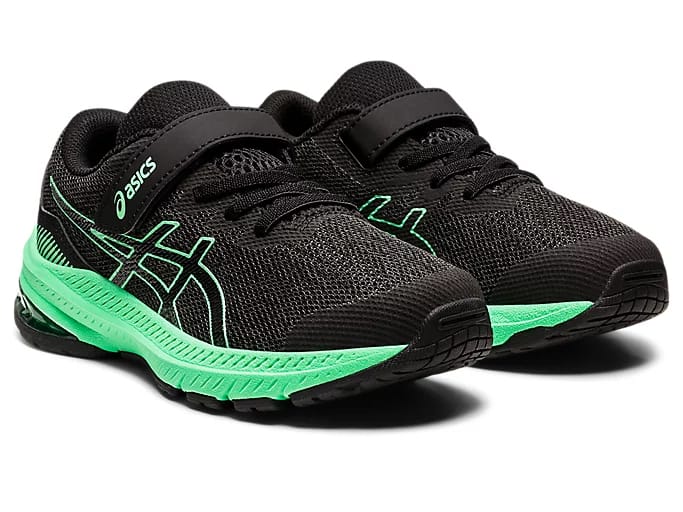 Asics GT-1000 11 PS GRAPHITE GREY/NEW LEAF Asics Asics GT-1000 11 PS GRAPHITE GREY/NEW LEAF Asics