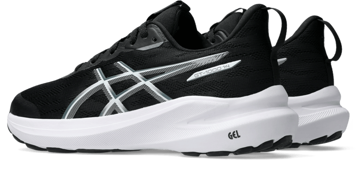 Asics Kids' GT-1000 14 GS Black/Steel Grey Asics