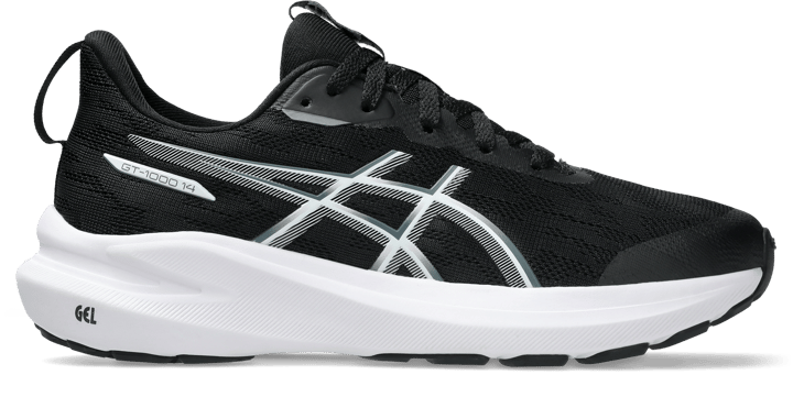 Asics Kids' GT-1000 14 GS Black/Steel Grey Asics