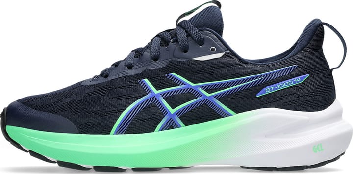 Asics Kids' GT-1000 14 GS Midnight/Vital Green Asics