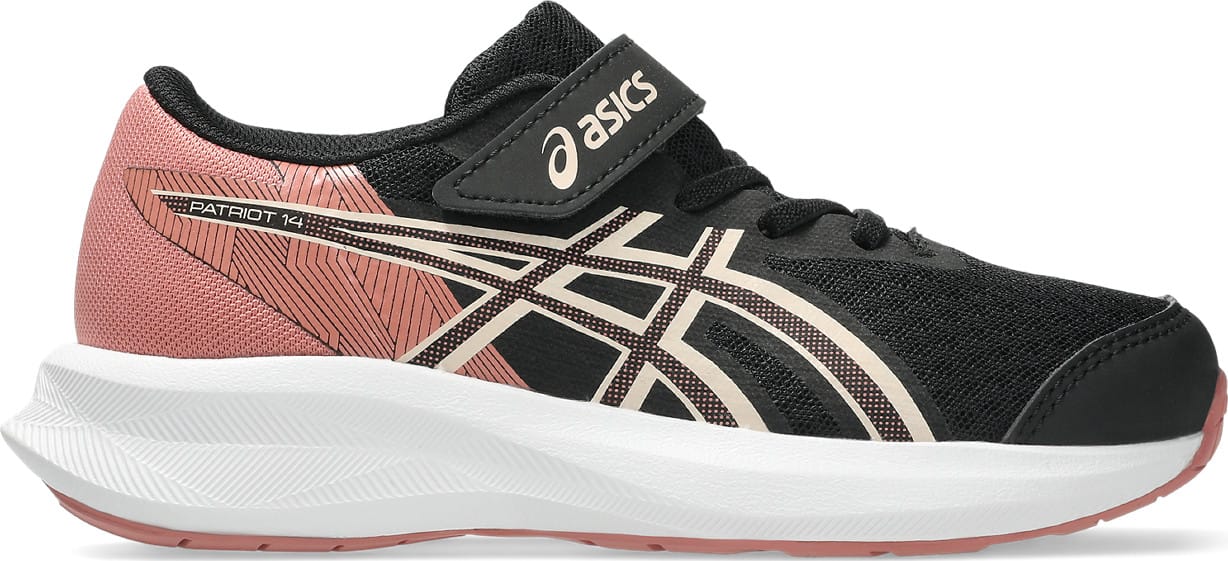 Asics Kids' Patriot 14 PS Black/Pearl Pink