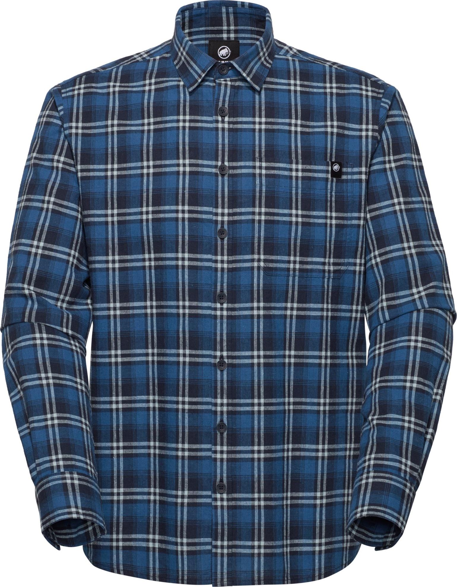 Mammut Men's Trovat Summer Longsleeve Shirt  Marine-tschiel