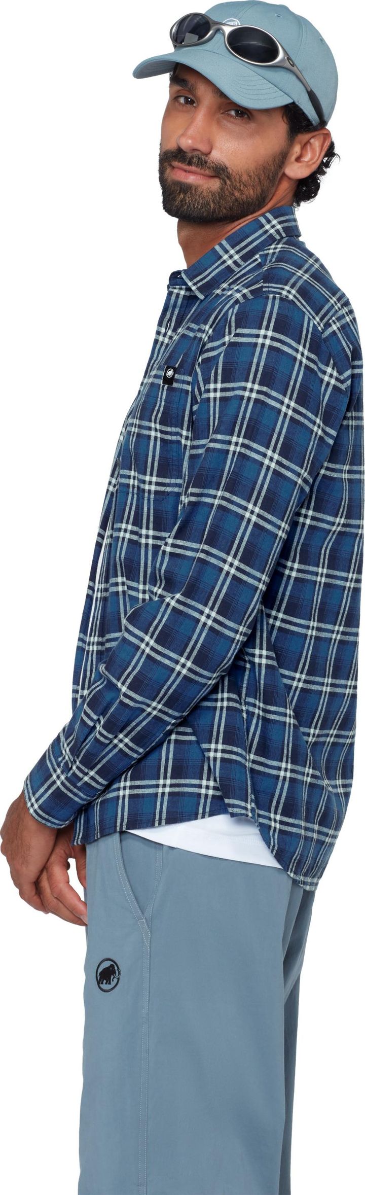 Mammut Men's Trovat Summer Longsleeve Shirt  Marine-tschiel Mammut