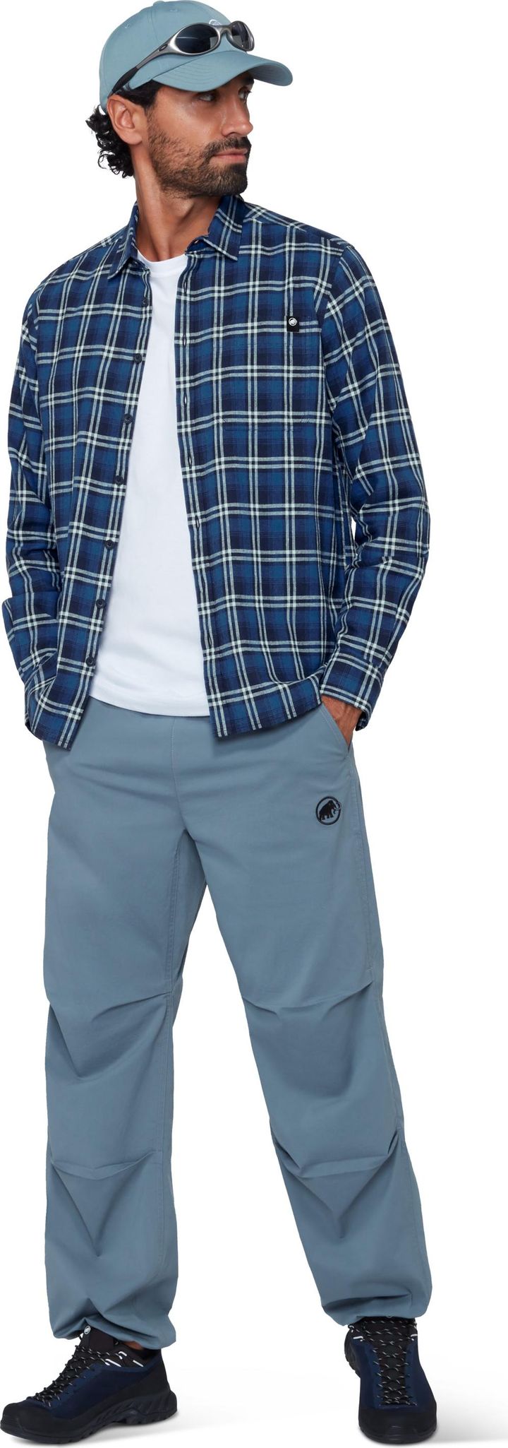 Mammut Men's Trovat Summer Longsleeve Shirt  Marine-tschiel Mammut