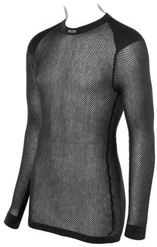 Brynje Unisex Wool Thermo Shirt with Inlay Black Brynje