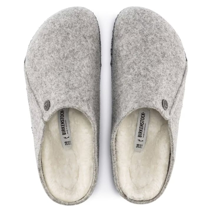 Birkenstock Zermatt Shearling Wool Felt Light Grey Birkenstock Birkenstock Zermatt Shearling Wool Felt Light Grey Birkenstock
