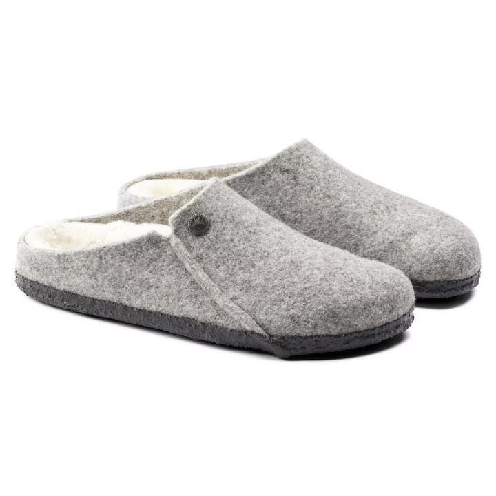 Birkenstock Zermatt Shearling Wool Felt Light Grey Birkenstock Birkenstock Zermatt Shearling Wool Felt Light Grey Birkenstock