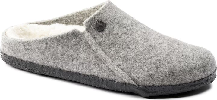 Birkenstock Zermatt Shearling Wool Felt Narrow Light Grey Birkenstock