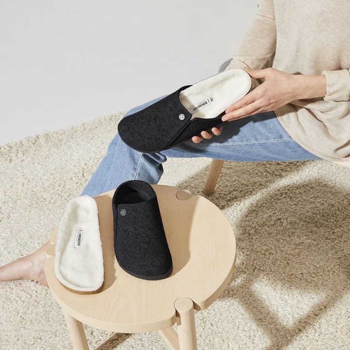 Birkenstock Zermatt Shearling Wool Felt Anthracite Birkenstock Birkenstock Zermatt Shearling Wool Felt Anthracite Birkenstock