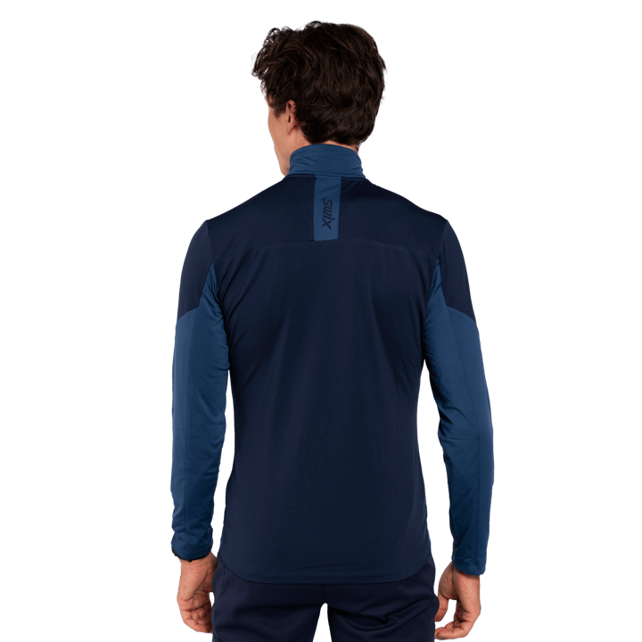 Swix Men's Infinity Light Half Zip Lake Blue/Dark Navy Swix Swix Men's Infinity Light Half Zip Lake Blue/Dark Navy Swix