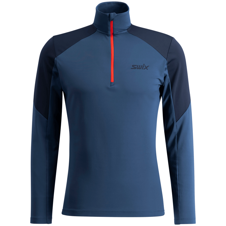 Swix Men's Infinity Light Half Zip Lake Blue/Dark Navy Swix Swix Men's Infinity Light Half Zip Lake Blue/Dark Navy Swix
