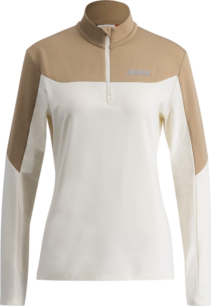 Swix Women's Infinity Light Half Zip Snow White Swix
