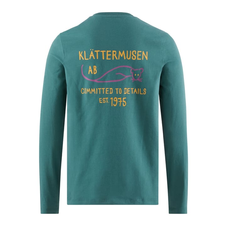 Klättermusen Runa Commitment 2.0 Ls Tee W'S Frost Green Klättermusen