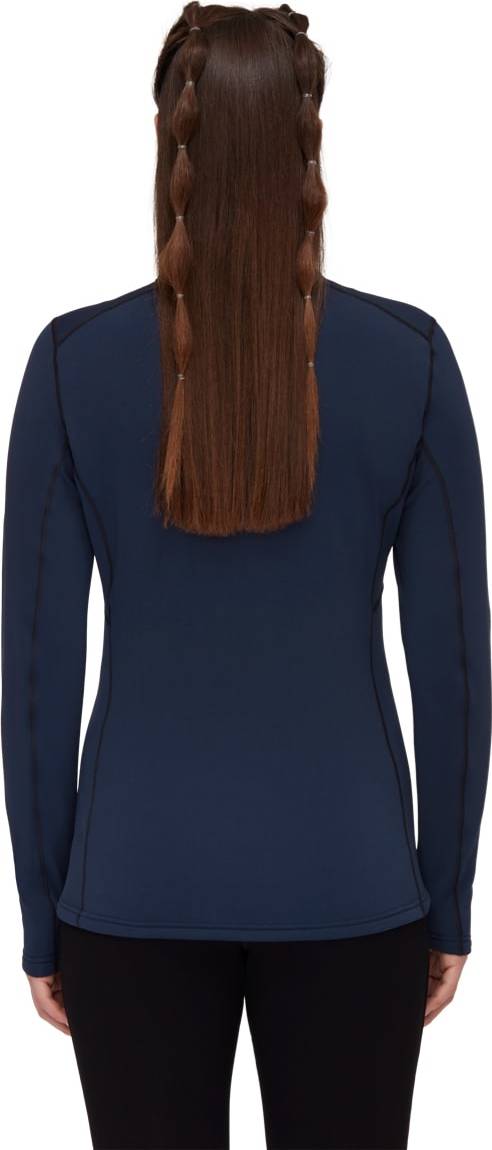 Mammut Women's Aenergy ML Half Zip Pull Marine/Black Mammut