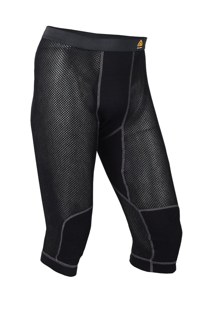 Aclima WoolNet 3/4 Longs Men Jet Black Aclima
