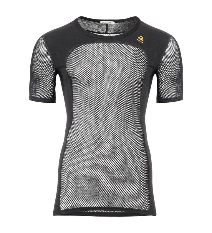 Aclima Men's Woolnet T-Shirt Jet Black Aclima