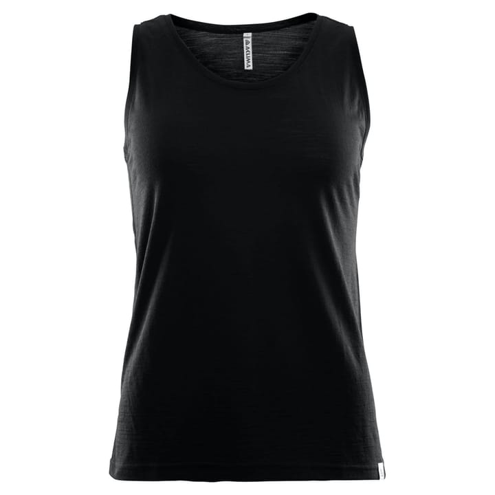 Aclima Lightwool Singlet Woman Jet Black Aclima