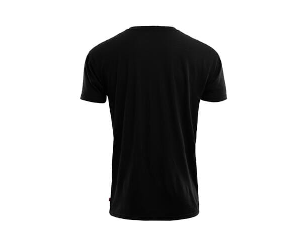 Aclima Men's LightWool T-shirt Round Neck Jet Black Aclima
