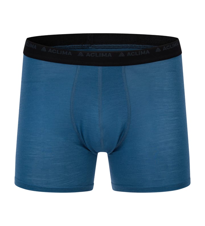 Aclima Men's LightWool 140 Boxer Blue Fusion Aclima