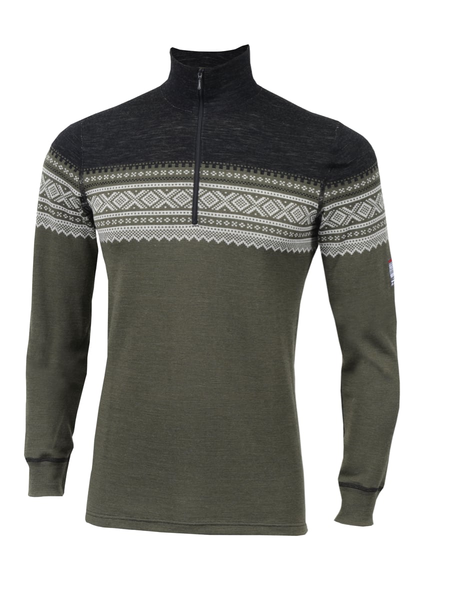 Aclima Men's DesignWool Marius Mockneck Nordmarka