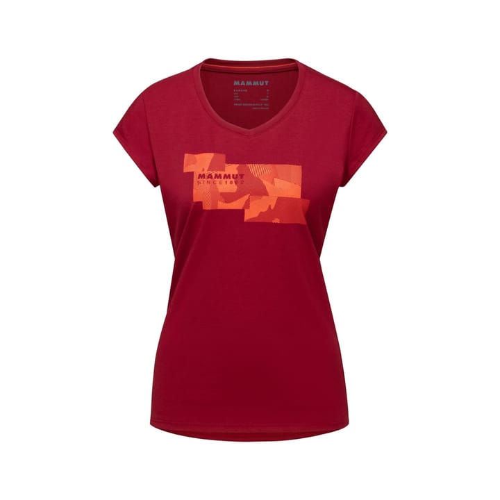 Mammut Trovat T-Shirt Women blood red Mammut Mammut Trovat T-Shirt Women blood red Mammut