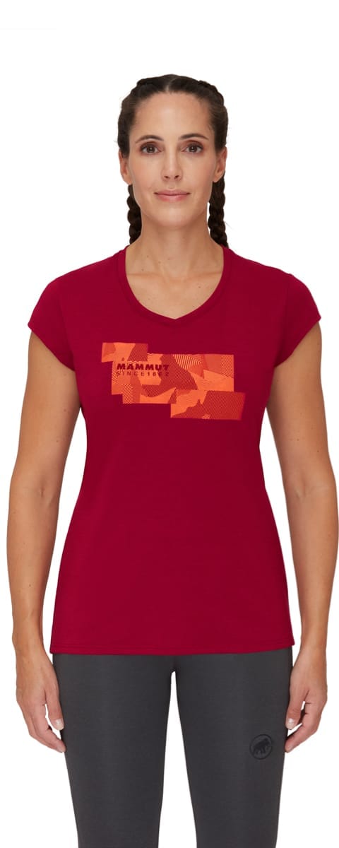 Mammut Trovat T-Shirt Women blood red Mammut Mammut Trovat T-Shirt Women blood red Mammut