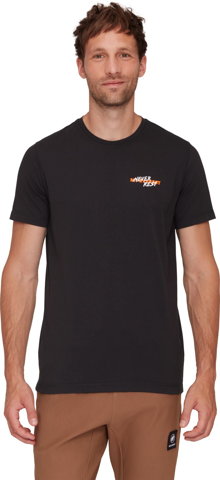 Mammut Men's Core T-Shirt Never Rest Black Mammut