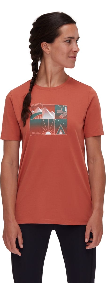 Mammut Mammut Core T-Shirt Women Outdoor Brick Mammut