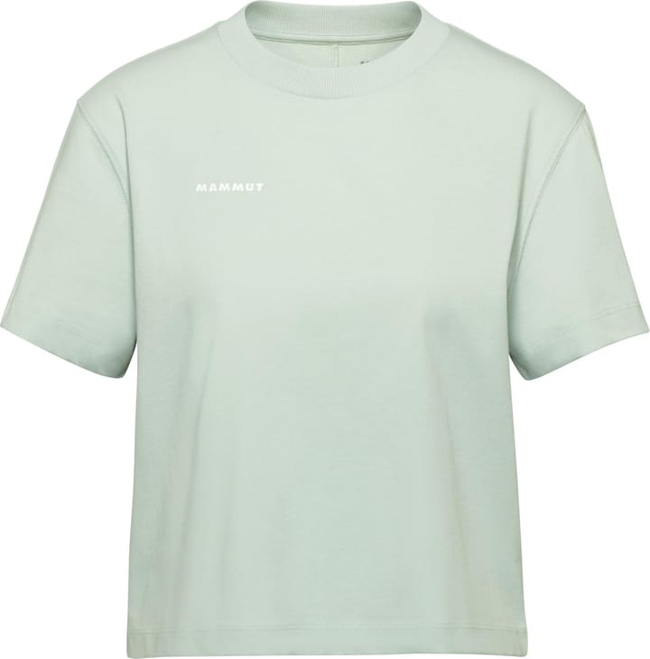 Mammut Women's Mammut Base Cropped T-Shirt Mini Logo Silver Sage Mammut