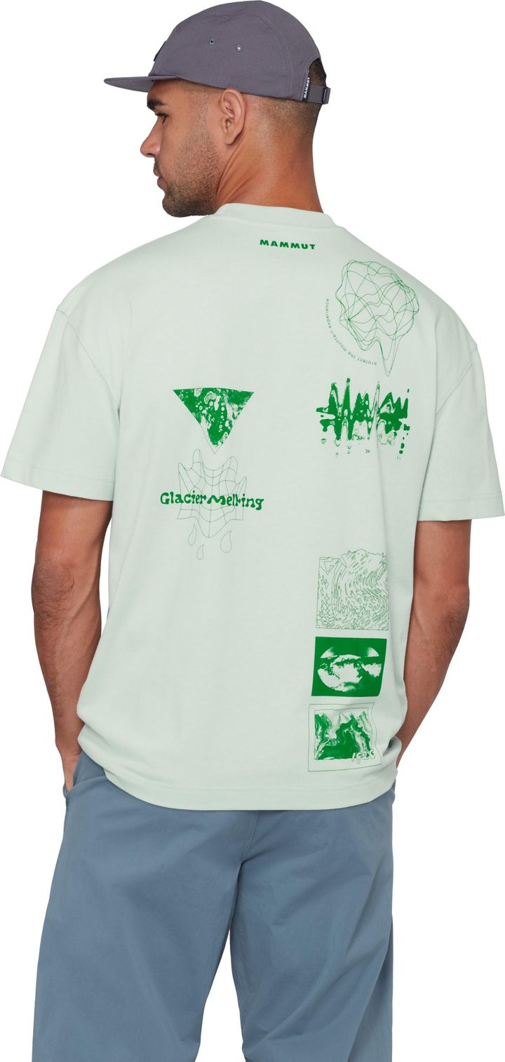 Mammut Men's Mammut Base Relaxed T-Shirt Glacier Silver Sage Mammut