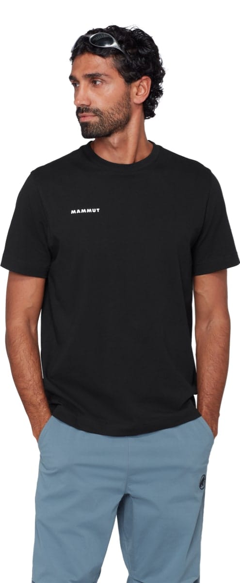 Mammut Base T-Shirt Men Mini Logo Black Mammut