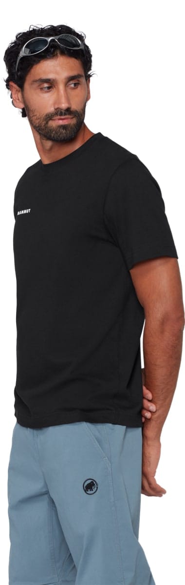 Mammut Base T-Shirt Men Mini Logo Black Mammut