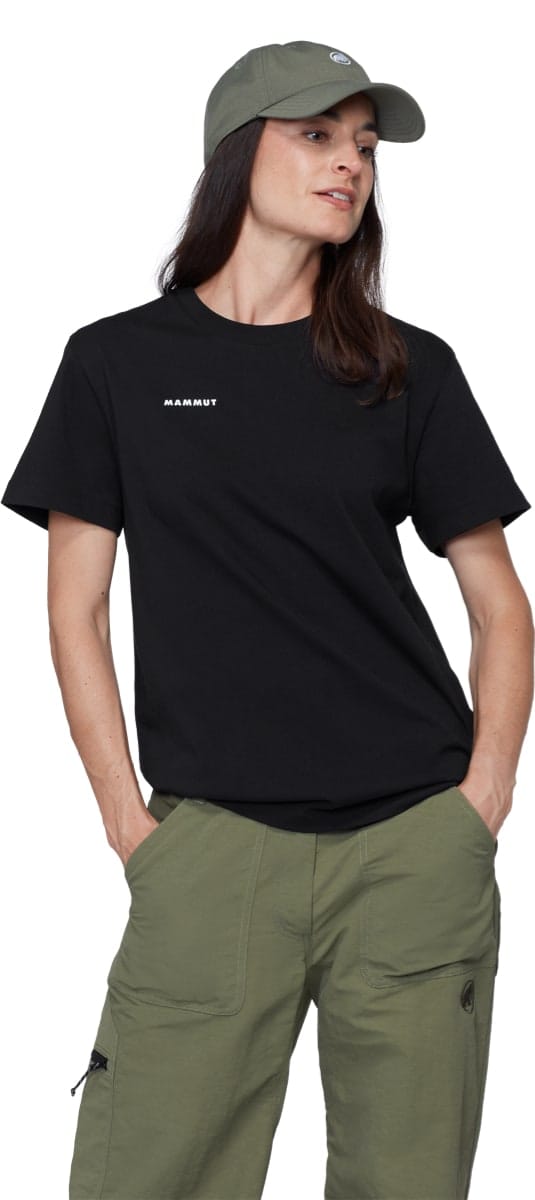 Mammut Base T-Shirt Women Mini Logo Black Mammut