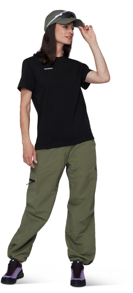 Mammut Base T-Shirt Women Mini Logo Black Mammut