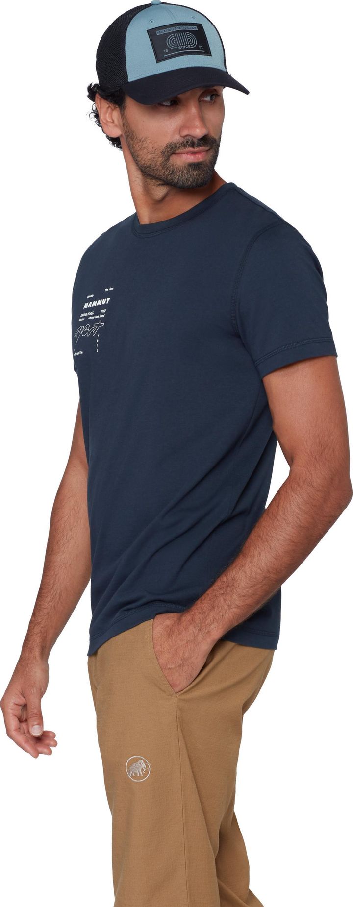 Mammut Men's Mammut Core T-Shirt Vert Marine Mammut