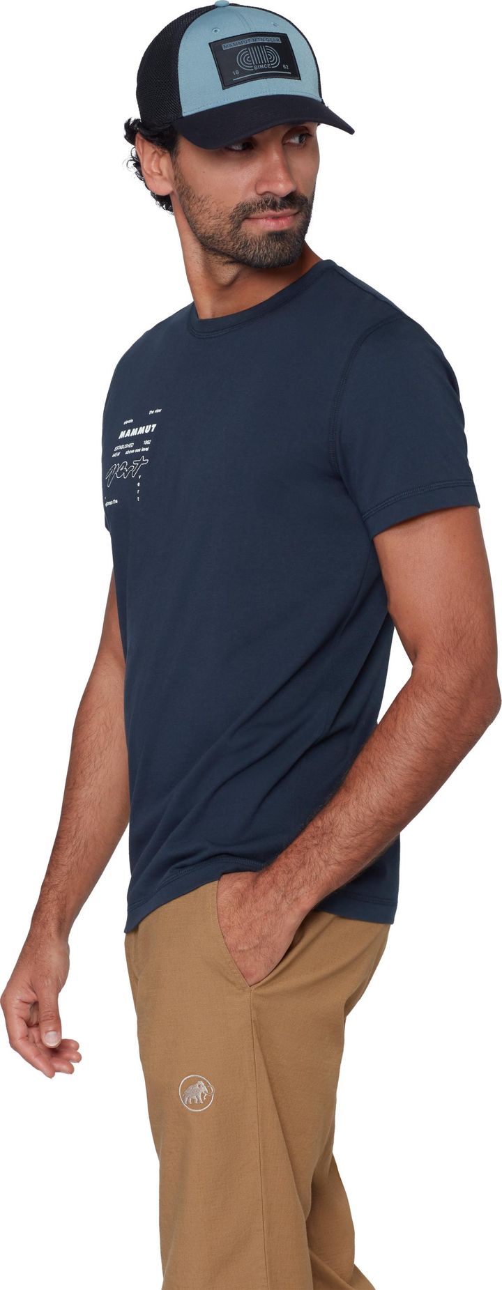 Mammut Men's Mammut Core T-Shirt Vert Marine Mammut