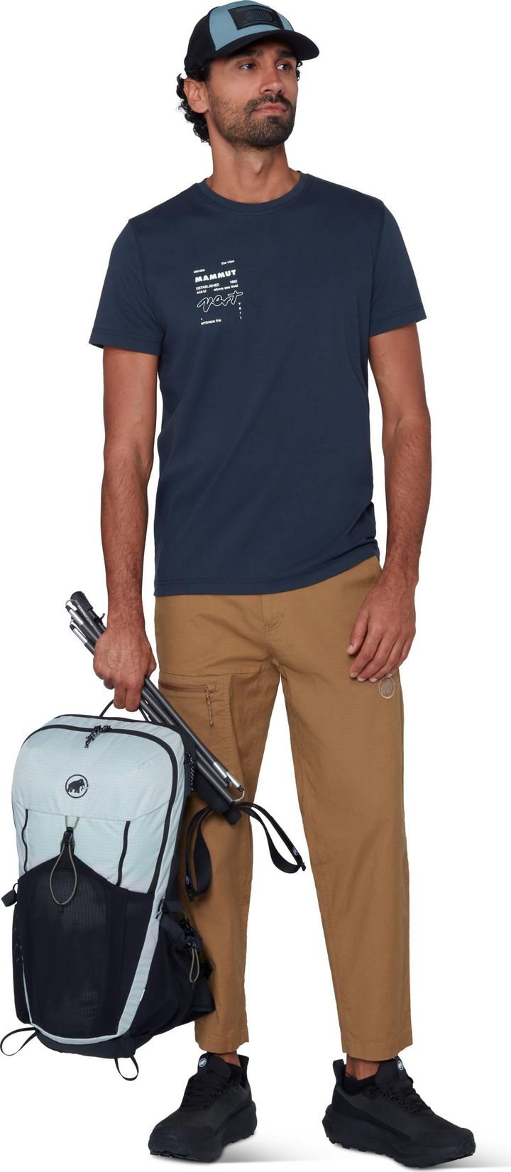 Mammut Men's Mammut Core T-Shirt Vert Marine Mammut